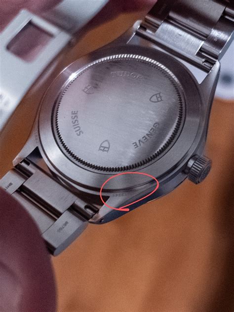 tudor black bay serial number location